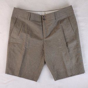 Banana Republic Linen Blend Trouser Bermuda Shorts size 12